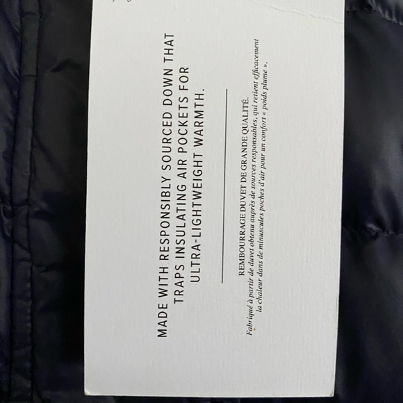 NWT UGG Valerie Navy belted down hooded parka sheep fur collar women’s size M - Picture 4 of 16